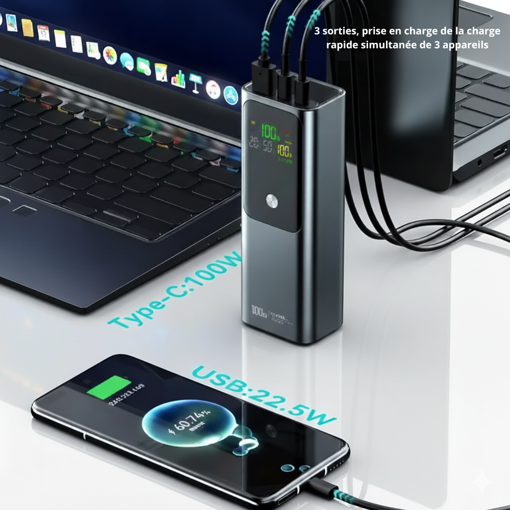 PowerBank 20.000mah 100w