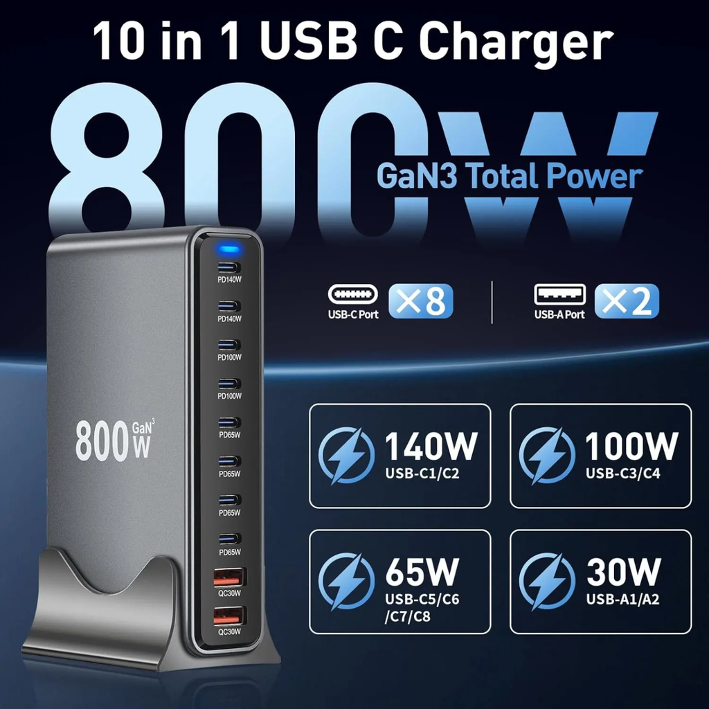 Chargeur rinD 800W